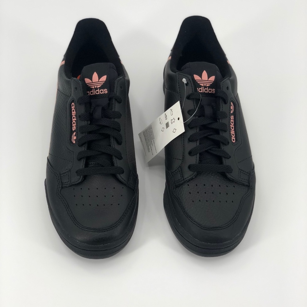 Black Adidas Originals Continental 80 size 9.5 - Picture 3 of 3